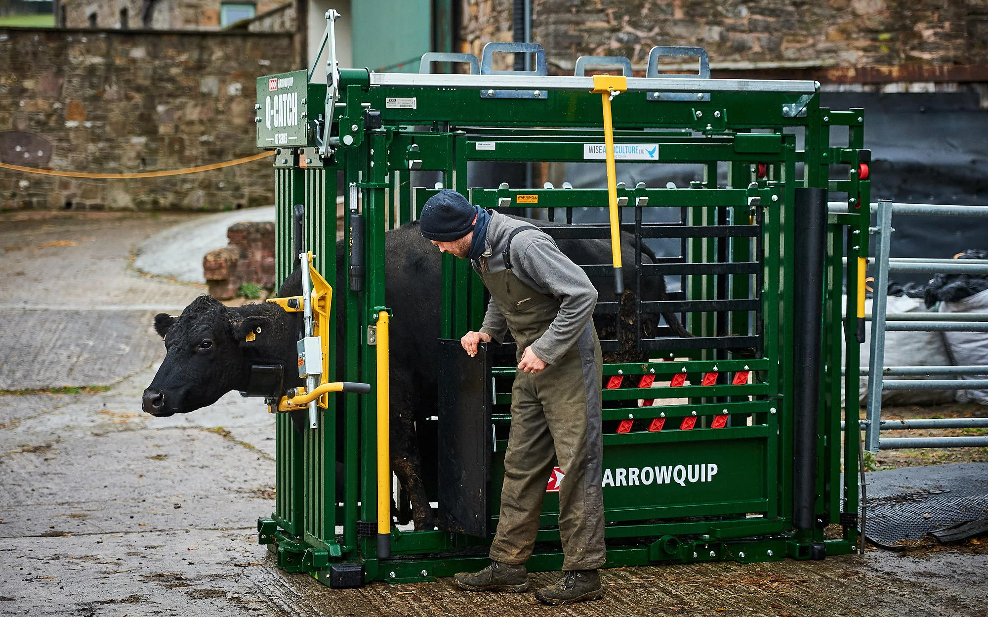 Canada's Arrowquip produces the Q-Catch and Q-Power cattle crush ranges, along with a suite of fixed and mobile cattle handling products.