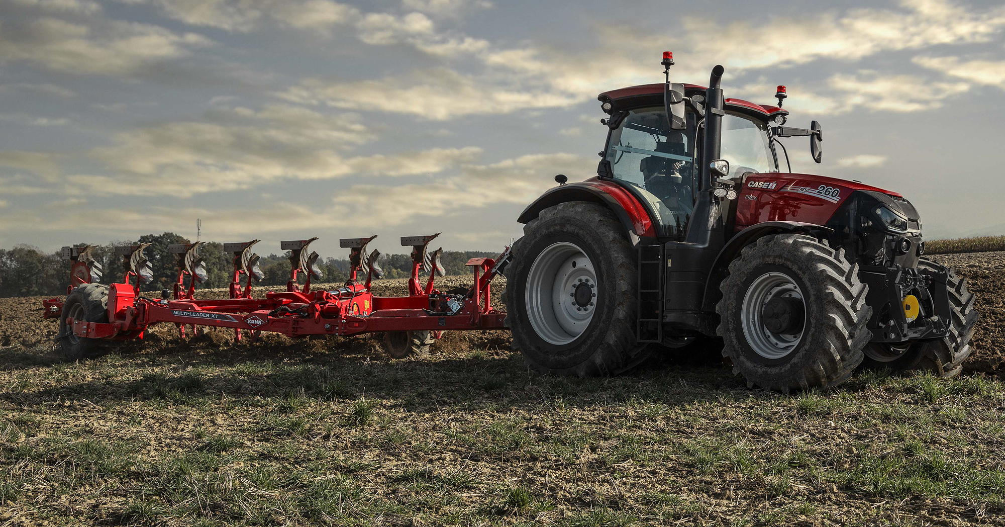 Case IH's new Puma CVXDrive offering is headed by the 260 model that has a maximum boostede power output of 302hp with Power Management.