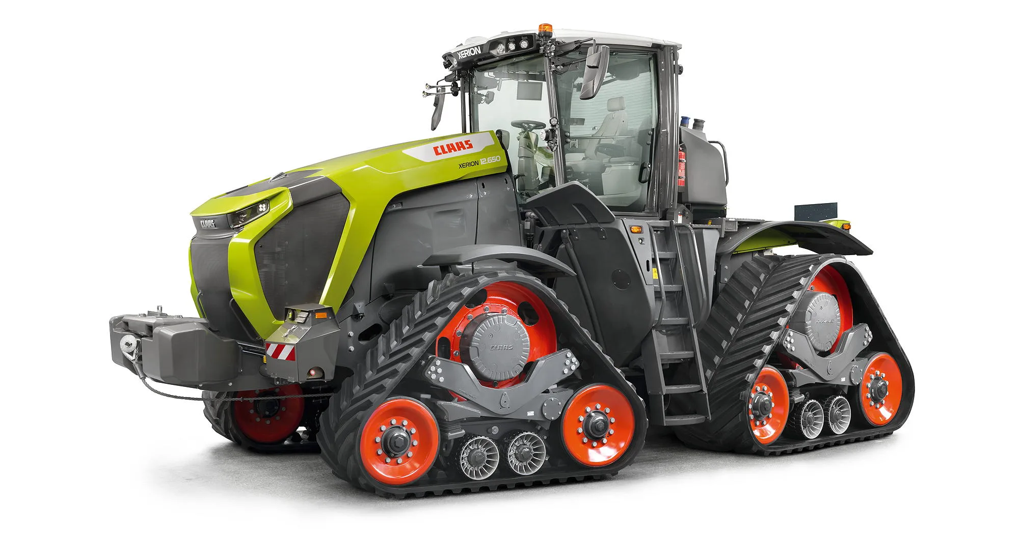 The new Xerion 12 Series tractors from Claas include the 12.650 model offering up to 653hp.