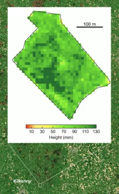 The new AI-based technology from Origin Digital estimates grass height to within an accuracy of just 1.5cm from satellites nearly 700km above the ground. 