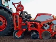 Maschio Gaspardo's Chrono 500 can be set up to run with variable row spacings making it suitable for sowing a range of crops at 45cm, 50cm, 70cm or 75cm centres.