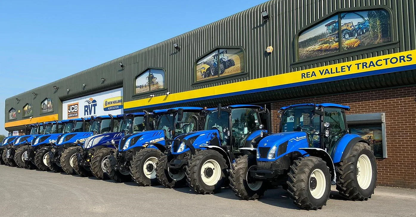 RVT's Shrewsbury depot. The dealer has agreed to acquire the Teme Valley Tractors business.