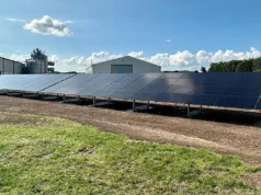 One of Green Building Renewables' solar installations.