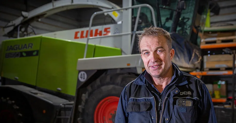 Lincolnshire-based contractor Tim Russon.